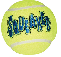 KONG Air Dog Squeair Tennisbold XL. Legetøj til hunde. 